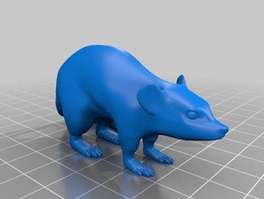 mouse modelos 3d print model - Mito3D