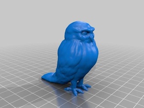 owl modelos 3d print model - Mito3D