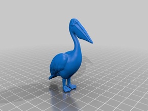 pelican modelos 3d print model - Mito3D