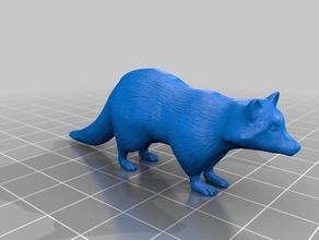 raccoon models 3d print model - Mito3D