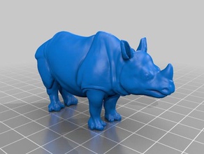 rhino modèles 3d print model - Mito3D
