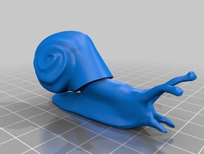 l'escargot modèles 3d print model - Mito3D