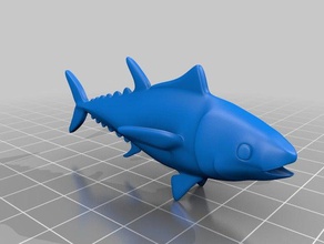 tuna models 3d print model - Mito3D
