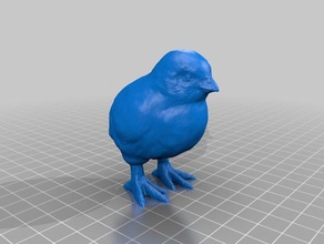 chick models 3d print model - Mito3D