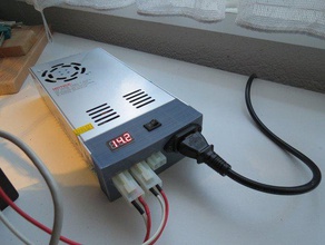 sin embargo, otra fuente de alimentación la cubierta 3d impresora partes led voltímetro conector molex 3d print model - Mito3D