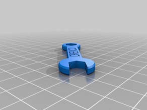 drewco Schraubenschlüssel rev1 diy angepasst 3d print model - Mito3D