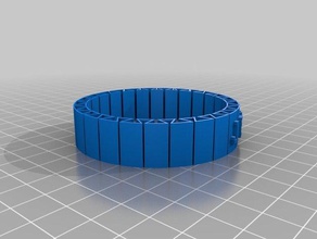jennifer braclet bracelets customized 3d print model - Mito3D