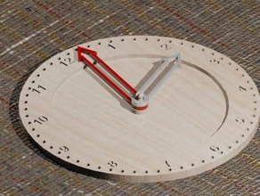 clock manipulative learning makerbotacademymath 3d print model - Mito3D