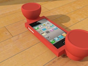 iphone telefon mobil apple evd tutucu 3d print model - Mito3D