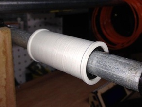 rolamento de rolo da agulha filamentos spool hub 3d a impressora os acessórios rolamentos filamentchallenge 3d print model - Mito3D