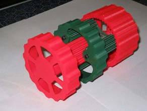 exploded planetary gear set other 3d model 3d print model - Mito3D