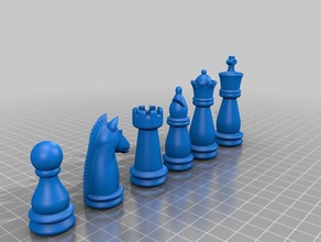 eureka-Schachspiel aktualisiert 3d print model - Mito3D