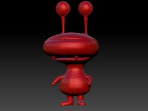buzz monstruo mascota otros 3d 3dartistmag Artista mag carácter partes 3d print model - Mito3D