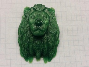 lion 2 les animaux 3d print model - Mito3D