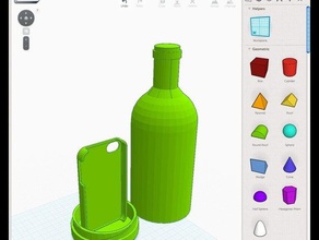 message bottle evd other 3d print model - Mito3D