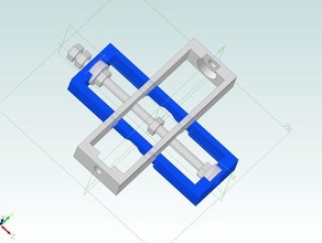 xy-table unfinished other 3d alibredesign parametric stage tool useful 3d print model - Mito3D