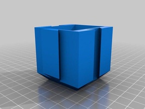 mon personnalisés modulaire blocs de haut milieu la construction jouets 3d print model - Mito3D