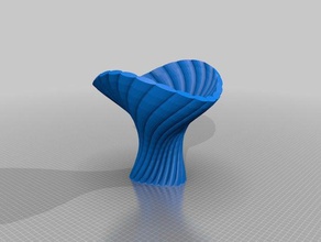 clamvase dekor 3d print model - Mito3D