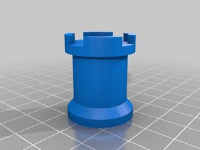 rook diy 3d print model - Mito3D