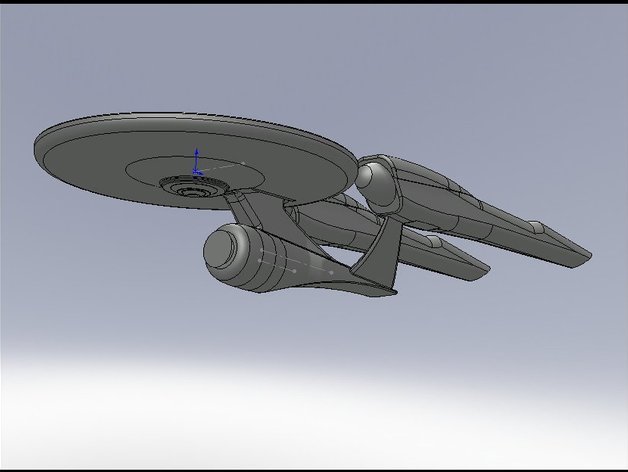 star trek 2009 enterprise altri 3d nave starship stl 3D print model - Mito3D