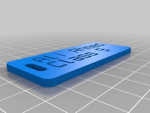 ali ahmed organização personalizado 3d print model - Mito3D