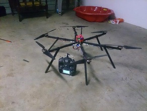 hexacopter costruire rc i veicoli cruis aiop gps rctimer telemetria 3d print model - Mito3D