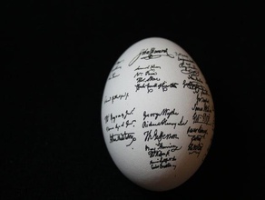 signers egg eggbot other american history declaration independence usa plotter 3d print model - Mito3D