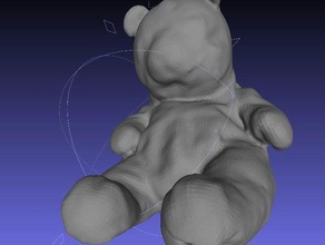 panda altri Scansione 3d avventure pianeta xerox aopx carino handyscan ikea giocattolo 3d print model - Mito3D