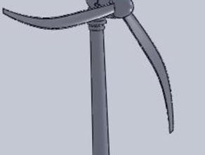 ambiente de trabalho do moinho vento outros turbina 3d print model - Mito3D