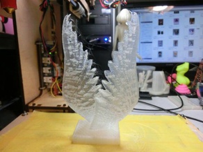 wing art 3d print model - Mito3D