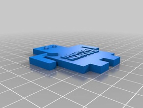 new 9 digital native blue other 3d print model - Mito3D