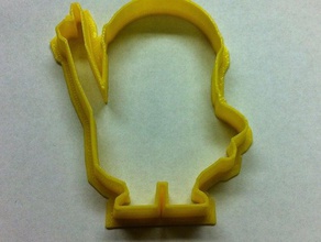 minion cookie cutter fixed kitchen dining despicable me form 3d print model - Mito3D