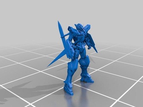 gundam exia modello robot 3d print model - Mito3D