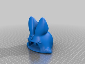 rabbit monster toy other 3d artist mag 3d print model - Mito3D