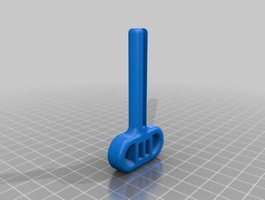 tube key 3d printing squeeze tool tubes 3d print model - Mito3D