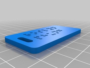 mon personnalisés customizer version étiquettes à bagages ros organisation 3d print model - Mito3D