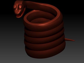 snakey canavar hayvan diğer 3d 3dartistmag sanatçı mag yarışma 3d print model - Mito3D