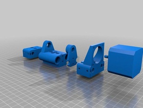 eventorbot imprimível flutuante motor do eixo z 3d a impressora partes 3d print model - Mito3D