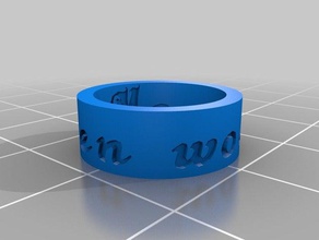 meine angepasste ring feyenoord Ringe 3d print model - Mito3D