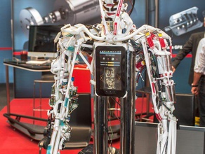 open source compliant robot torso robotics 3d print model - Mito3D