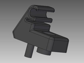 sombrilla clip de lancia musa automotriz 3d print model - Mito3D