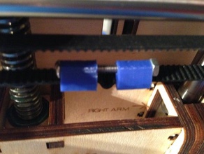 correia shortener ultimaker 3d a impressora partes ajustável tensor da thight 3d print model - Mito3D