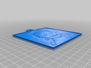 meghan lithopane 2d Kunst angepasst 3d print model - Mito3D