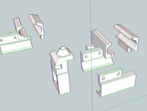 e3d cabeça de meu ultimaker direta intrusão versão a impressora partes impressão 3d print model - Mito3D
