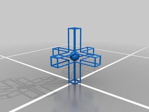 star ball-in-gabbia i giocattoli giochi 3d print model - Mito3D