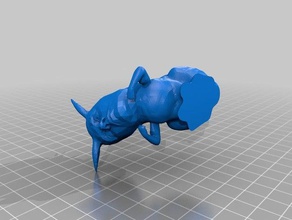 male coniglietto di pasqua sculture 3d print model - Mito3D