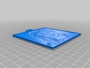 hannah 2d a arte personalizado 3d print model - Mito3D