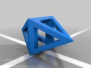 diamond Teile 3d print model - Mito3D