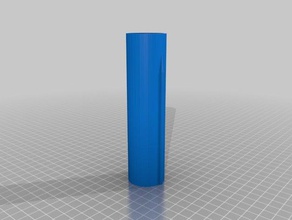 wenn Sie gebaut haben borealis Rakete die schönen dünnen Rohre trennen 2-Rumpf-Abschnitte, wollen - Spielzeug Spiele 3d print model - Mito3D