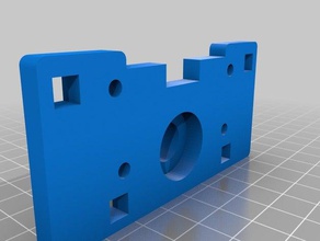 dremel flex de montagem do eixo printrbot jr 3d a impressora acessórios 3d print model - Mito3D